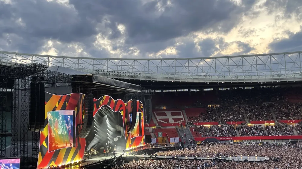 Koncert Rolling Stones, Dunaj, 15. 7. 2022