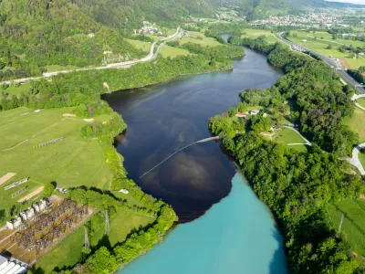 Cvetenje alg reka Sava, Žirovnica