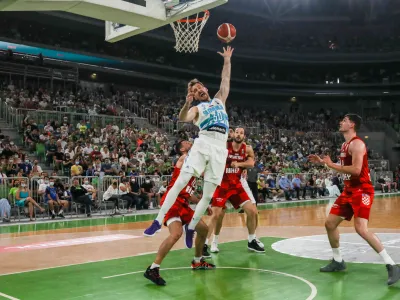 Zoran Dragić- 18.06.2021- Pripravljalna prijateljska tekma v koarki pred kvalifikacijami za olimpijske igre med Slovenijo in Hrvako. //FOTO: Bojan Velikonja