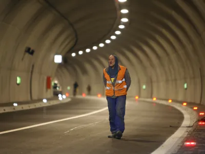 - prenovljen predor pod Ljubbljanskim gradom - grajski predor - tunel//FOTO: Matej PoveOPOMBA: ZA OBJAVO V ČASOPISU DNEVNIK