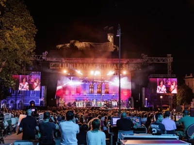 Tradicionalna prireditev Poletna noč je zadnja leta postala tradicionalni otvoritveni dogodek ljubljanskega poletnega festivala, ki se pričenja nocoj ob 20.45. F arhiv Festivala Ljubljana