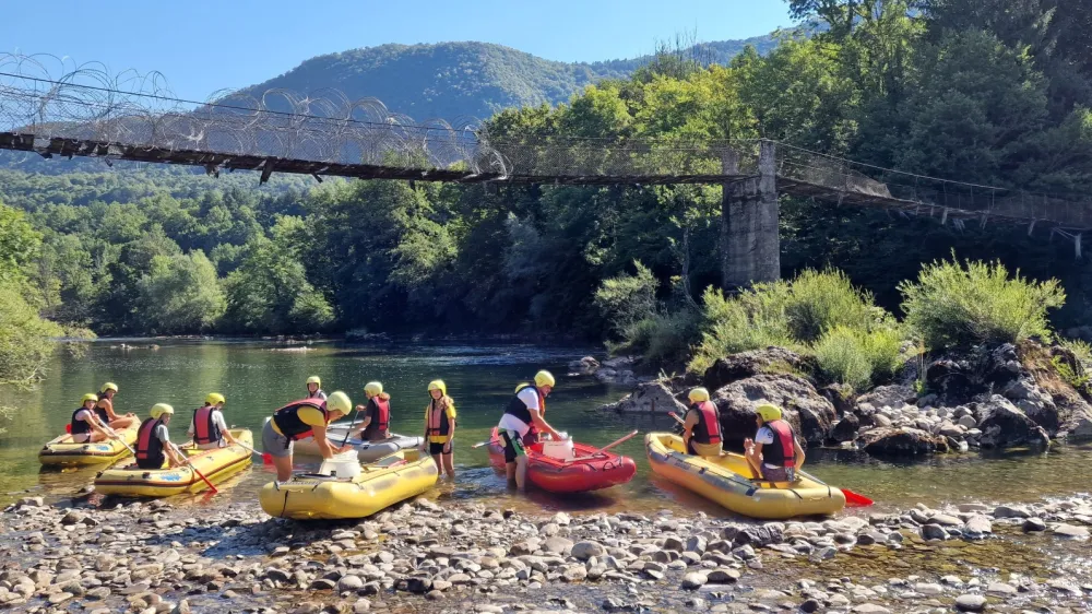 Kolpa, Kamp Kolpa Adventures, Gorenji Radenci, Stari trg/Kolpi. Foto: Tine Lindič,