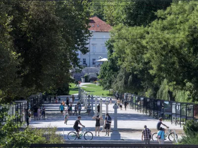 ﻿- 13.08.2017 - Jakopičev drevored, Jakopičevo sprehajališče, park Tivoli  //FOTO: Jaka Gasar