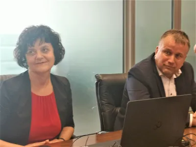 Nikolaja Podgoršek Selič, Aleš Skok, Cinkarna Celje