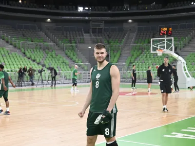 - 26.09.2022 – Košarkarski klub KK Cedevita Olimpija - trening pred začetkom priprav na novo sezono v regionalni ligi ABA //FOTO: Nik Erik Neubauer