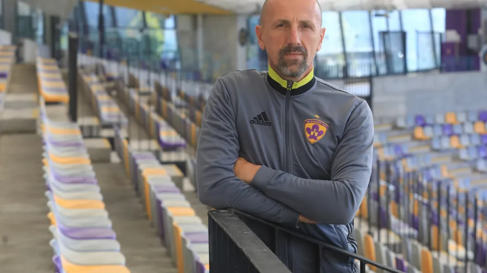 Maribor - Damir Krznar - trener Nk Maribor - intervju portret - Intervju - Portret - Avtor: Sašo Bizjak