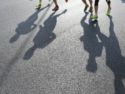 ﻿Maraton 42km in polmaraton 21kmLOKACIJA: DUNAJSKE MNA ZAČETKU- 21. Ljubljanski maraton 2016 - največji tekaški dogodek v Sloveniji -     //FOTO: Bojan Velikonja