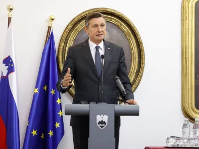 Ljubljana, Slovenska matica.<br>Posvet Joze Pucnik - v spominu sodobnikov in zgodovinskem spominu, ki ga je pripravil Muzej slovenske osamosvojitve.<br>Predsednik republike Borut Pahor je nagovoril zbrane.