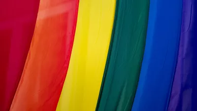 FILED - 17 July 2023, Berlin: A view of a Pride flag. The governor of Istanbul has banned this year's Pride parade in Istanbul and has had the city centre cordoned off. Photo: Fabian Sommer/dpa