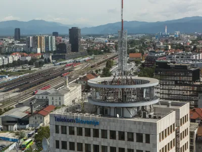 ﻿- 04.09.2018 – Telekom Slovenije - upravna stavba - panoramski posnetek - panorama //FOTO: Bojan Velikonja