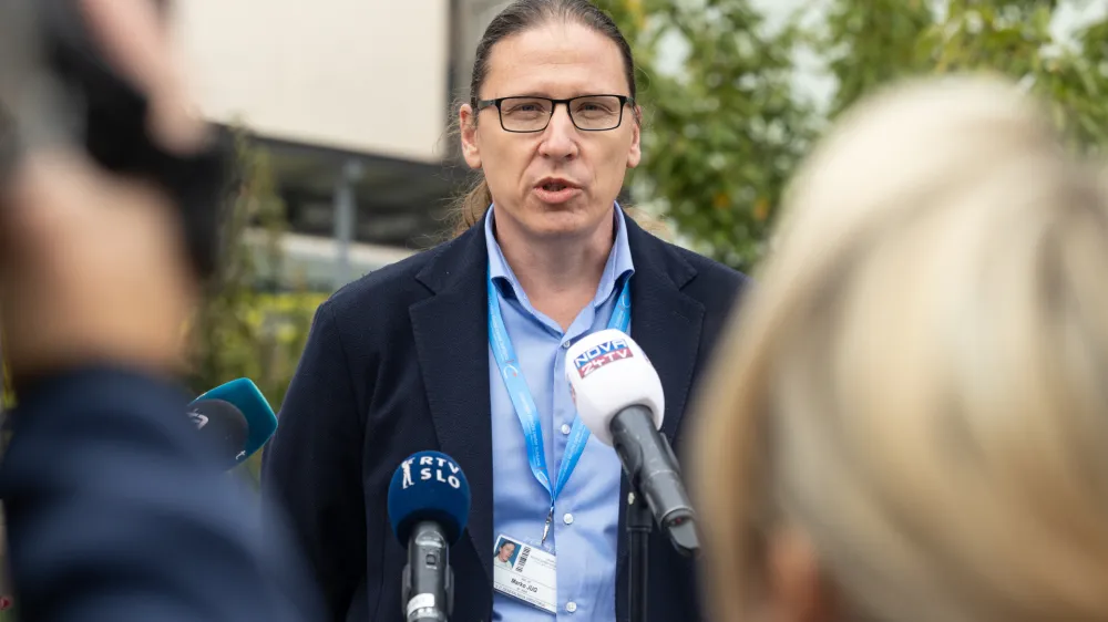 Ljubljana, Pediatricna klinika.<br>Velika pozarna vaja Pripravljeni na pozar na Pediatricni kliniki UKC Ljubljana.<br>V.d. generalnega direktorja UKC Ljubljana Marko Jug.