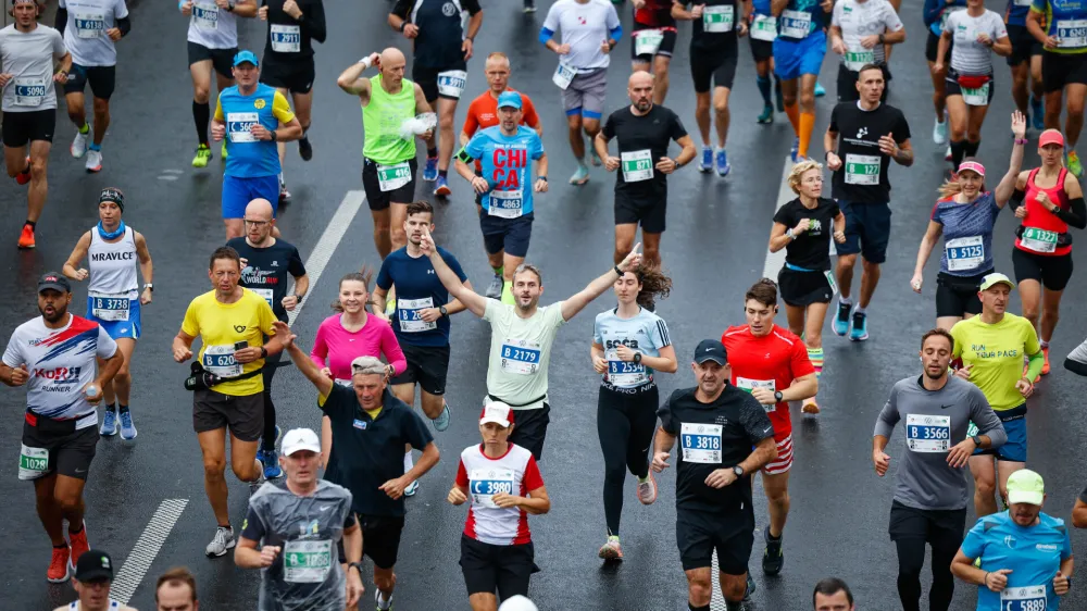 Ljubljana.<br>26. Volkswagen ljubljanski maraton 2022.