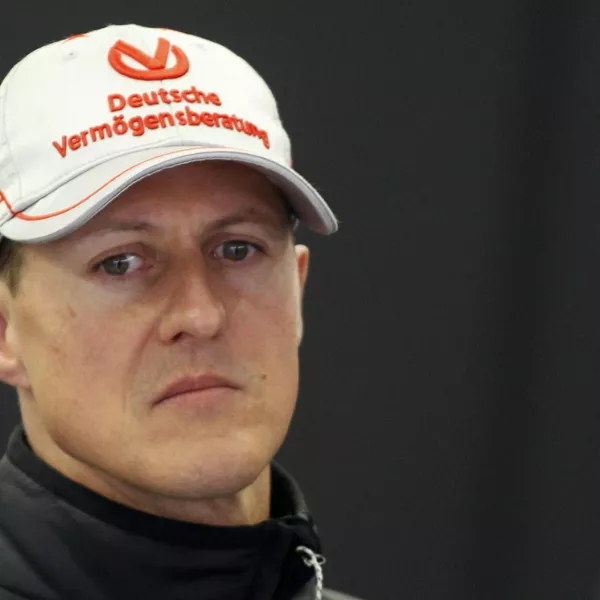 Mercedes Formula One driver Michael Schumacher of Germany stands in his pit during a practice session of the Turkish F1 Grand Prix at the Istanbul Park circuit in Istanbul May 6, 2011. REUTERS/Leonhard Foeger (TURKEY - Tags: SPORT MOTOR RACING)