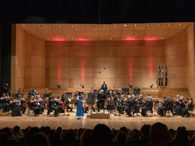 Orkester Majskega glasbenega festivala iz Firenc, Zubin Mehta (dirigent), Lana Trotovšek (violina)