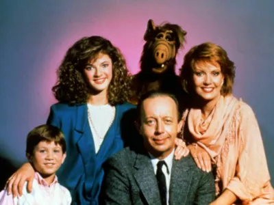 GGD7MN ALF / Onkel Albert USA 1987 / Nick Havinga Familie Tanner erwartet Onkel Albert zu Besuch: BENJI GREGORY, ANDREA ELSON, ALF, MAX WRIGHT, ANNE SCHEDEEN Regie: Nick Havinga aka. Onkel Albert