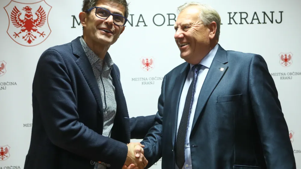 Matjaž Rakovec, aktualni župan Kranja in ponovni kandidat za župana Mestne občine Kranj - 20.11.2022 - Lokalne volitve 2022 v Kranju - redne volitve župana in članov občinskega sveta - //FOTO: