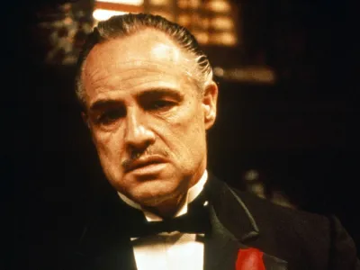 Shown: Marlon Brando (as Don Vito Corleone)<br>The Godfather (1972)<br>Directed by Francis Ford Coppola<br><br>This is a PR photo. WENN does not claim any Copyright or License in the attached material. Fees charged by WENN are for WENN's services only, and do not, nor are they intended to, convey to the user any ownership of Copyright or License in the material. By publishing this material, the user expressly agrees to indemnify and to hold WENN harmless from any claims, demands, or causes of action arising out of or connected in any way with user's publication of the material.<br>Supplied by WENN.com<br><br>Featuring: Shown: Marlon Brando (as Don Vito Corleone)<br>When: 01 Jan 1972<br>Credit: WENN