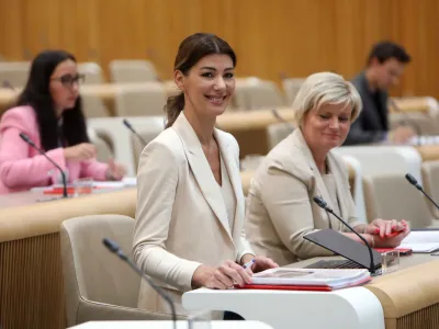 Dominika Švarc Pipan - 30.05.2022 - predstavitev kandidatke za ministrico za pravosodje Dominike Švarc Pipan pred odborom DZ za pravosodje //FOTO: Tomaž Skale