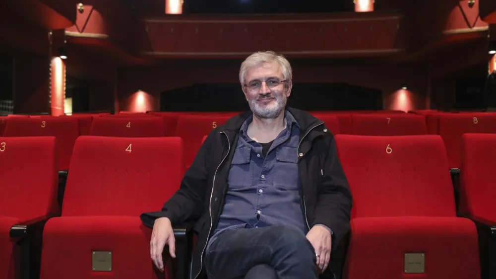 Jean-François Le Corre, ustanovitelj produkcijske hiše Vivement lundi! - producent filma Psom in Italijanom vstop prepovedan  - 30.11.2022 – 19. Mednarodni festival animiranega filma Animateka 2022 - //FOTO: Jaka Gasar