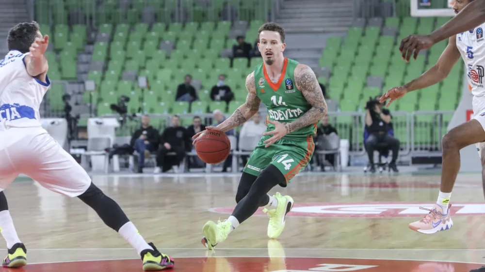 - 14.12.2022 – košarka - Cedevita Olimpija: Brescia, evropski pokal, 8. krog: //FOTO: Jaka Gasar