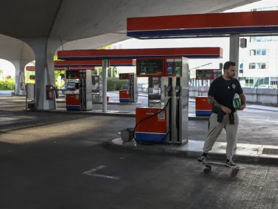 10.5.2022 - Prezen bencinski servis - Petrol - podražitve bencina gorivaFoto: Luka Cjuha