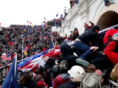 ﻿FILE PHOTO: FILE PHOTO: FILE PHOTO: Pro-Trump protesters storm into the U.S. Capitol during clashes with police, during a rally to contest the certification of the 2020 U.S. presidential election results by the U.S. Congress, in Washington, U.S, January 6, 2021. REUTERS/Shannon Stapleton/File Photo/File Photo/File Photo