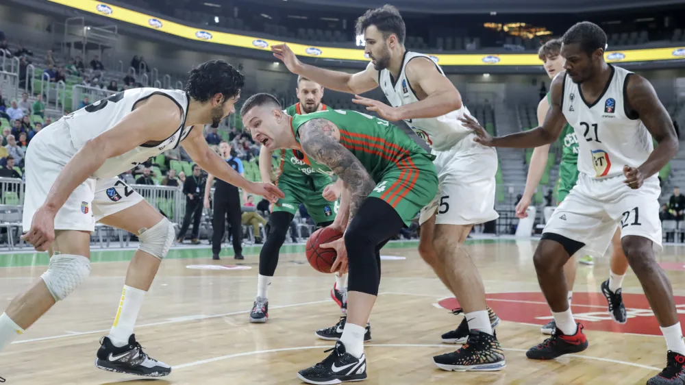 Alen Omič- 18.01.2023 – košarka - Cedevita Olimpija: Cluj-Napoca, evropski pokal, 11. krog: //FOTO: Jaka Gasar