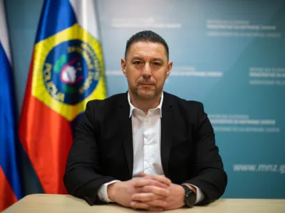 Damjan Apollonio, vodja sektorja za organizirano kriminaliteo na Generalni policijski upravi.<br><br> <br>- 17.01.2023 – Generalna policijska uprava (GPU) - predstavili informacije o razbitju kriminalne združbe, ki se je ukvarjala s preprodaje droge;<br> <br>//FOTO: Bojan Velikonja