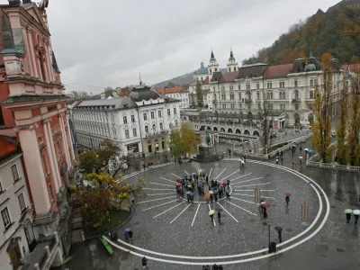 Prešernov trg//FOTO: Matej PovšeOPOMBA: ZA OBJAVO V ČASOPISU DNEVNIK