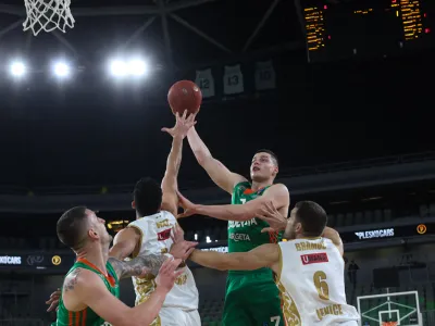 - 01.02.2023 – košarka - Cedevita Olimpija: Venezia, evropska liga, 13. krog: //FOTO: Bojan Velikonja 