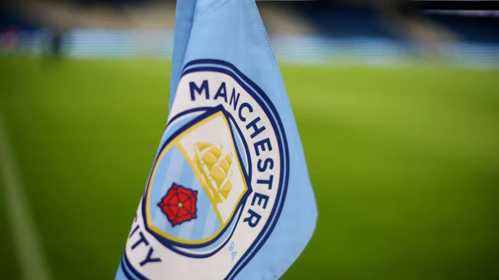 FILE PHOTO: Soccer Football - Carabao Cup - Round of 16 - Manchester City v Liverpool - Etihad Stadium, Manchester, Britain - December 22, 2022 General view of the corner flag before the match REUTERS/Phil Noble EDITORIAL USE ONLY. No use with unauthorized audio, video, data, fixture lists, club/league logos or 'live' services. Online in-match use limited to 75 images, no video emulation. No use in betting, games or single club /league/player publications. Please contact your account representative for further details./File Photo