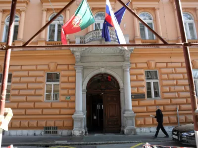 - 20.02.2023 - Ustavno sodišče Republike Slovenije, Beethovnova ulica 10 v Ljubljani, stavba//FOTO: