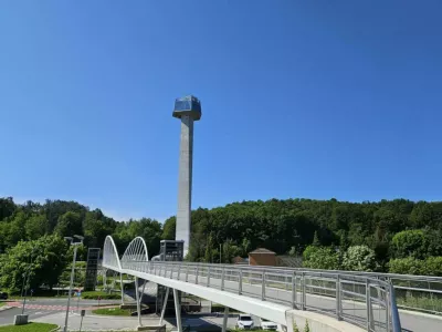 106-metrski stolp v Rogaški Slatini.