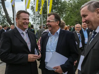 ﻿Pavle Rupar, Jože Tanko, Jožef Jerovšek   - 20.05.2017 - 11. Kongres Slovenske demokratske stranke (SDS) v Mariboru -  //FOTO: Jaka Gasar