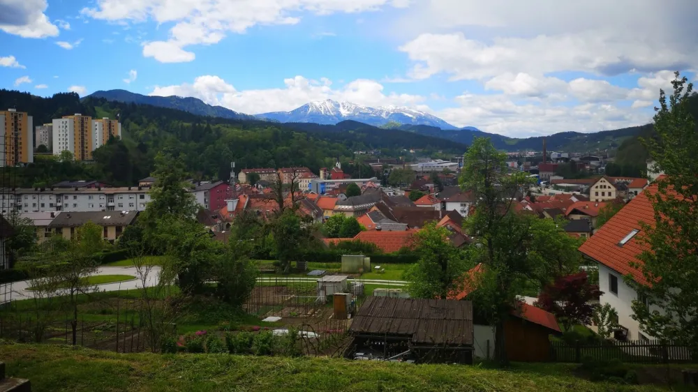 Ravne na Koroškem, panorama