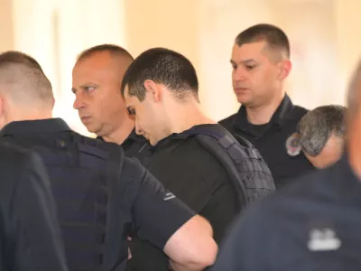 23, May, 2024, Smederevo -In the High Court in Smederevo, preparations for the trial of Uros Blazic, accused of the massacre in the villages of Malo Orase and Dubona, began. Uros Blazic. Photo: R.Z./ATAImages23, maj, 2024, Smederevo - U Visem sudu u Smederevu je pocelo pripremno rociste pred pocetak sudjenja Urosu Blazicu, optuzenom za masakr u selima Malo Orase i Dubona. Photo: R.Z./ATAImages Photo: R.Z./ATAImages/PIXSELL