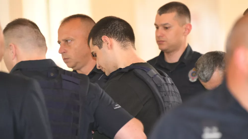 23, May, 2024, Smederevo -In the High Court in Smederevo, preparations for the trial of Uros Blazic, accused of the massacre in the villages of Malo Orase and Dubona, began. Uros Blazic. Photo: R.Z./ATAImages23, maj, 2024, Smederevo - U Visem sudu u Smederevu je pocelo pripremno rociste pred pocetak sudjenja Urosu Blazicu, optuzenom za masakr u selima Malo Orase i Dubona. Photo: R.Z./ATAImages Photo: R.Z./ATAImages/PIXSELL