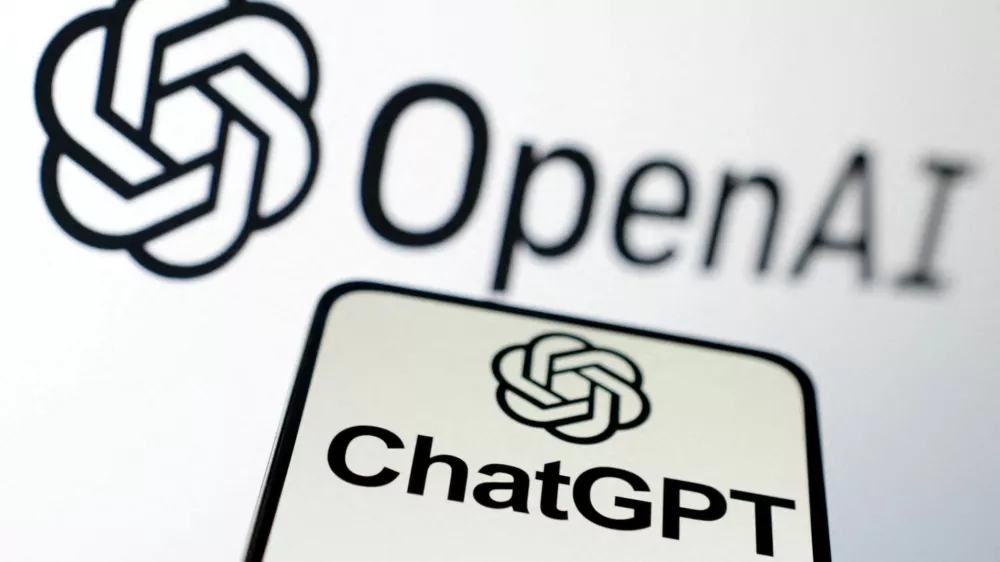 FILE PHOTO: OpenAI and ChatGPT logos are seen in this illustration taken, February 3, 2023. REUTERS/Dado Ruvic/Illustration/File Photo