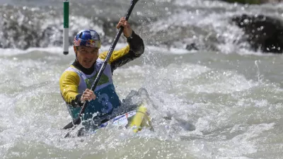 Peter Kauzer18.05.2024 - Evropsko prvenstvo Kajak Kanu na divjih vodah Tacen 2024 - FOTO: Luka Cjuha