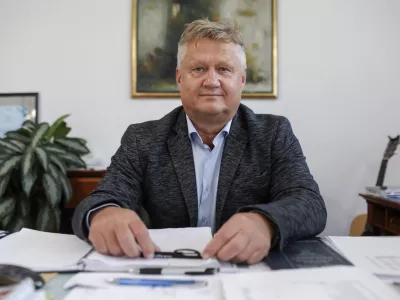 Izidor Krivec, direktor Celjskih mesnin - 27.10.2022 – Podjetje Celjske mesnine d.o.o., proizvodnja mesnih izdelkov, Cesta v Trnovlje 17, Celje //FOTO: Jaka Gasar