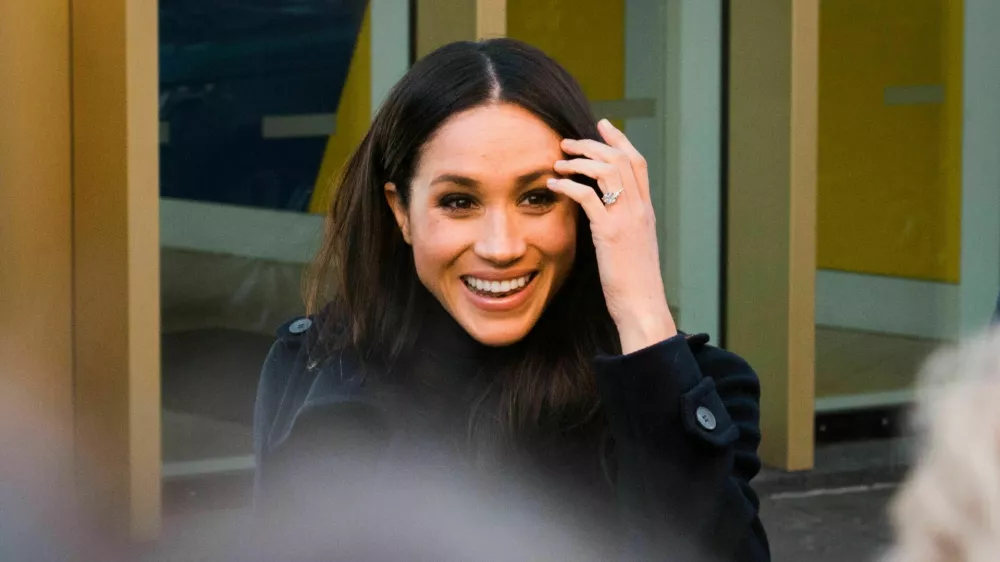 KKEXY5 Prince Harry and Meghan Markle, have made their first, official joint engagement in Nottingham.