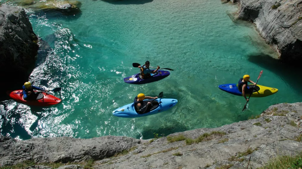 adrenalinček aktivni oddih Soča