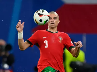 FILED - 18 June 2024, Saxony, Leipzig: Portugal's Pepe in action during the UEFA EURO 2024 Group F soccer match between Portugal and Czech Republic at Leipzig Stadium. Photo: Robert Michael/dpa