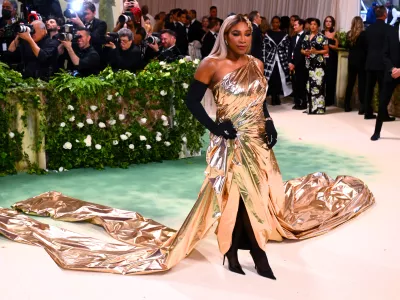 06 May 2024, US, New York: American former tennis player Serena Williams arrives at the red carpet for the 2024 Met Gala, the annual benefit for the Metropolitan Museum of Art's Costume Institute. Photo: Matt Crossick/PA Wire/dpa