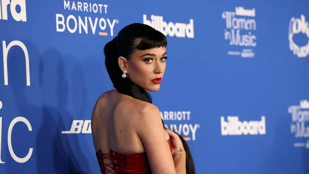 FILE PHOTO: Katy Perry attends the Billboard Women in Music Awards in Inglewood, California, U.S., March 6, 2024. REUTERS/Mario Anzuoni/File Photo