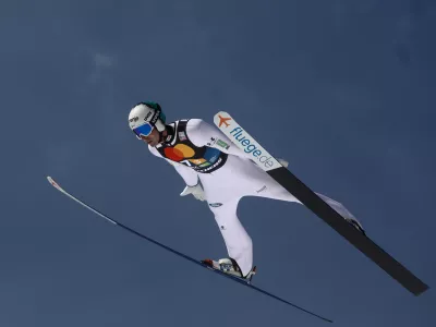  Timi Zajc23.03.2024 - Finale svetovnega pokala v smučarskih skokih, ekipna tekma - sobota - Planica 2024 - FOTO: Luka Cjuha