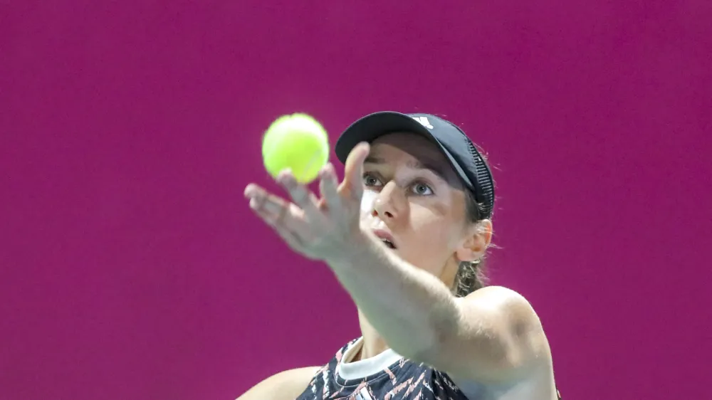 Kaja Juvan - 17.09.2021  Portoro - tenis enske - enski teniki turnir serije WTA Zavarovalnica SAVA Portoro - //FOTO: Jaka Gasar