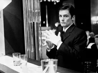 GGDBBH DER EISKALTE ENGEL / Le Samourai Frankreich/Italien 1967 / Jean-Pierre Melville Bild: ALAIN DELON als Jeff Costello Regie: Jean-Pierre Melville aka. Le Samourai