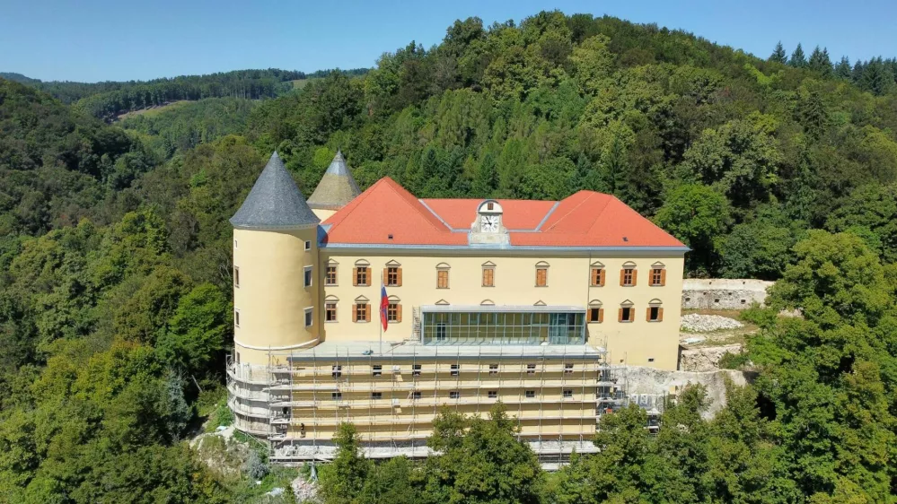 Grad Podčetrtek po obsežni prenovi ne bo le nova turistična znamenitost, temveč prostor, v katerem bodo nastajale nove zgodbe. Foto: Peter Misja