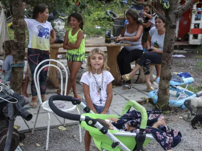 - 19.08.2024 - Romsko naselje Otavice - problematika pitne vode //FOTO: Jaka Gasar